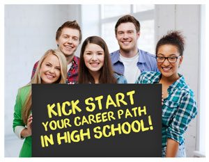 wa career paths high school card front