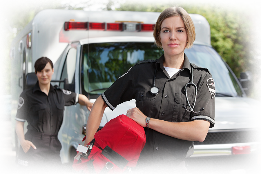 photo of female EMT