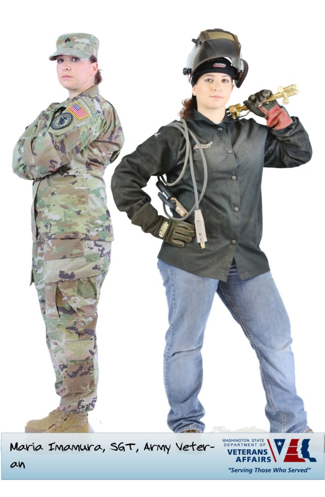 Maria Imamura, SGT, Army Veteran